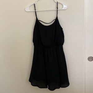 Nordstrom Black Mini Dress